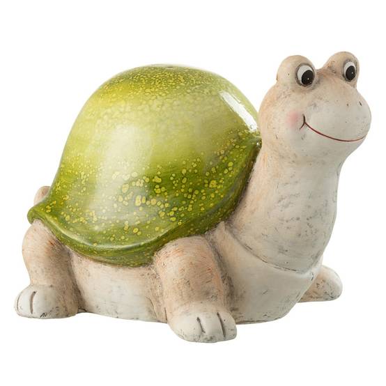 Statuette Tortue Extérieur "Pasquale" 37cm Vert