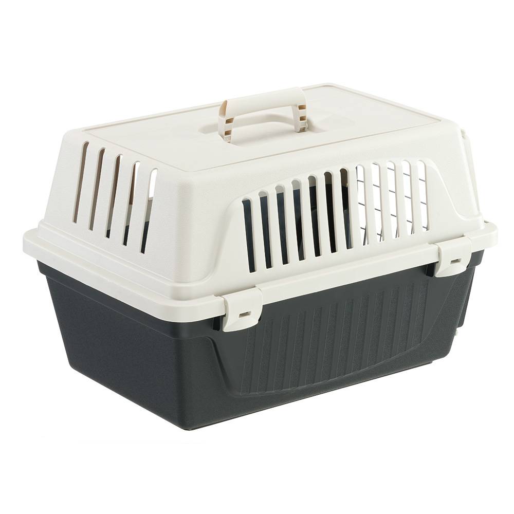 Ferplast - Ferplast Caisse de Transport Chat, Cage de Transport pour Chiens Petits et Chats jusqu'à 5 Kg, Porte en Fer Plastifié, Fentes d'Aération, 32,5 x 48 x - Image 6