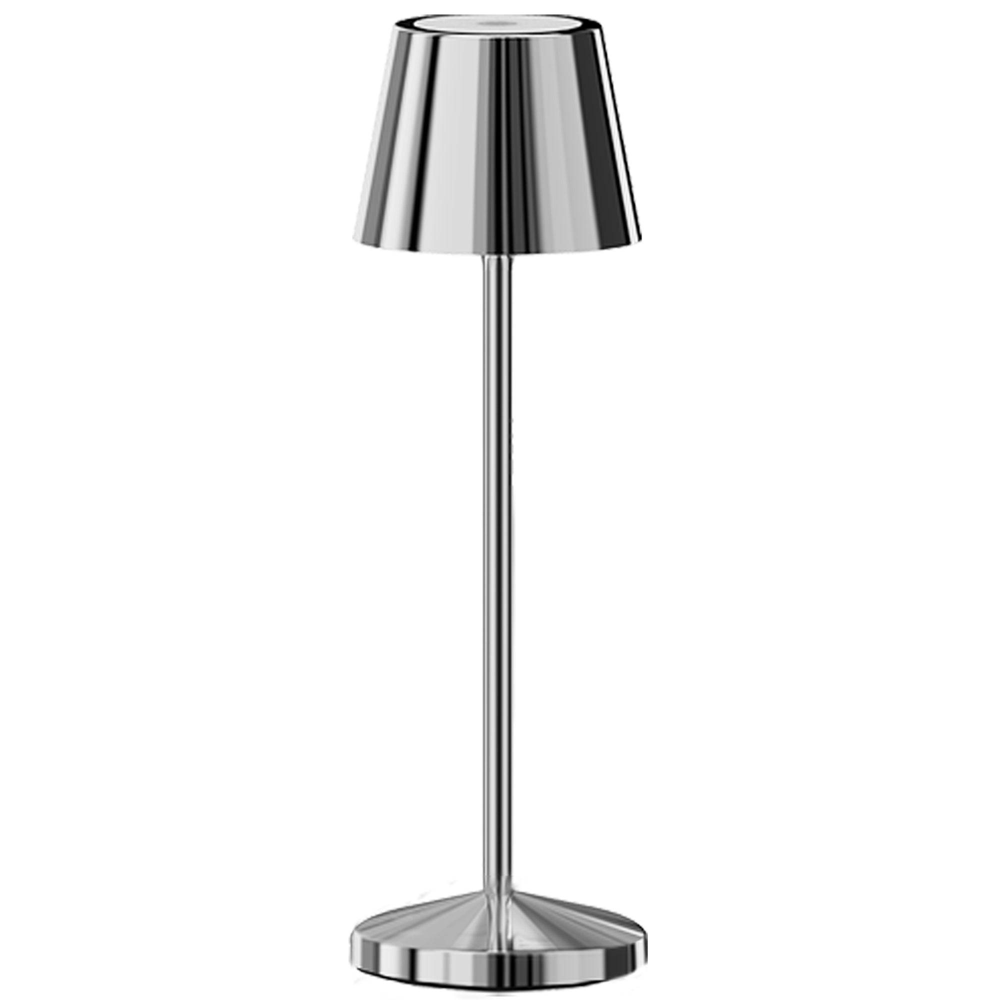 Lumisky - Lampe de table sans fil EMILY Argent H25cm - Image 1