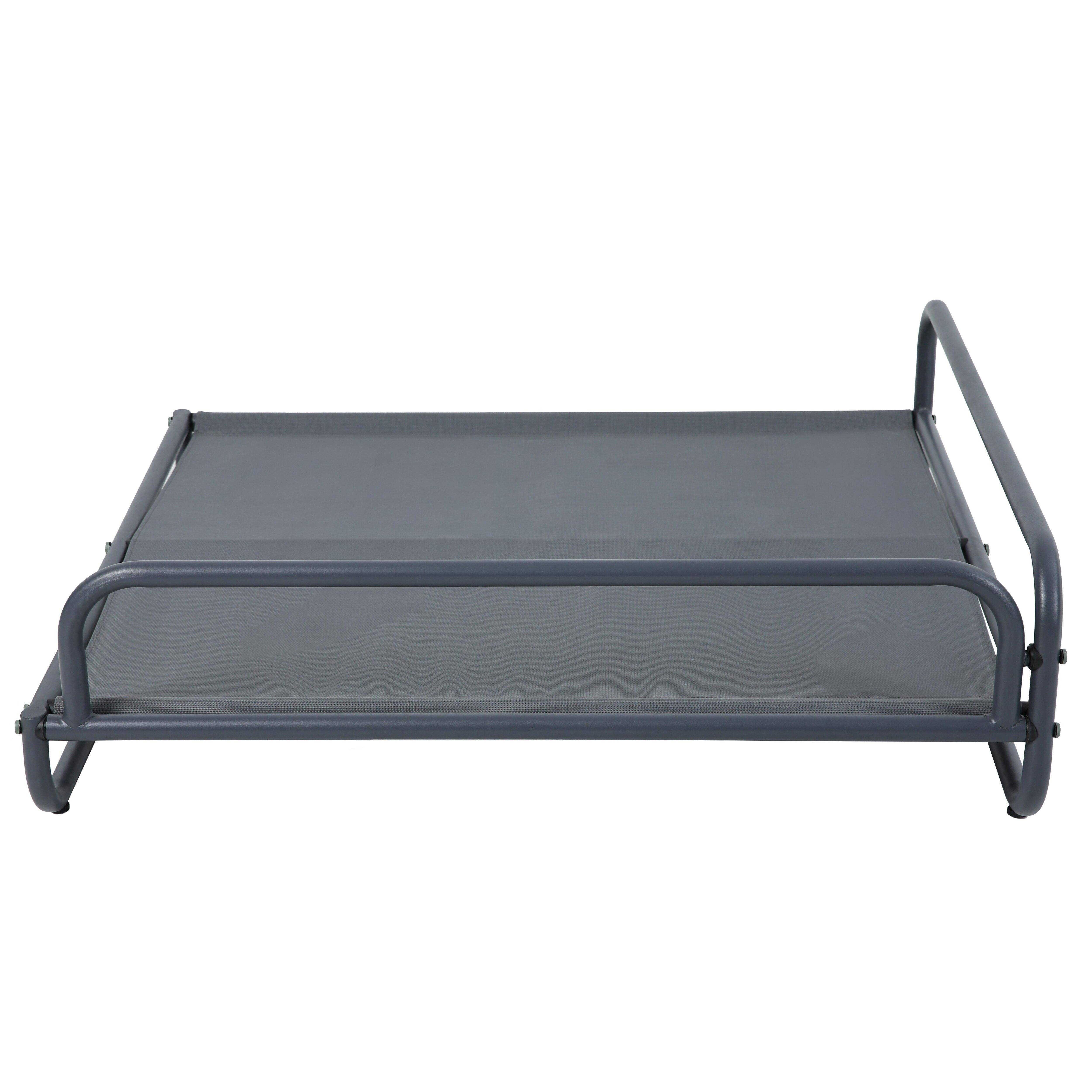 Oviala - Structure pour fauteuil d'angle de salon de jardin modulable gris Mixi - Oviala - Image 3