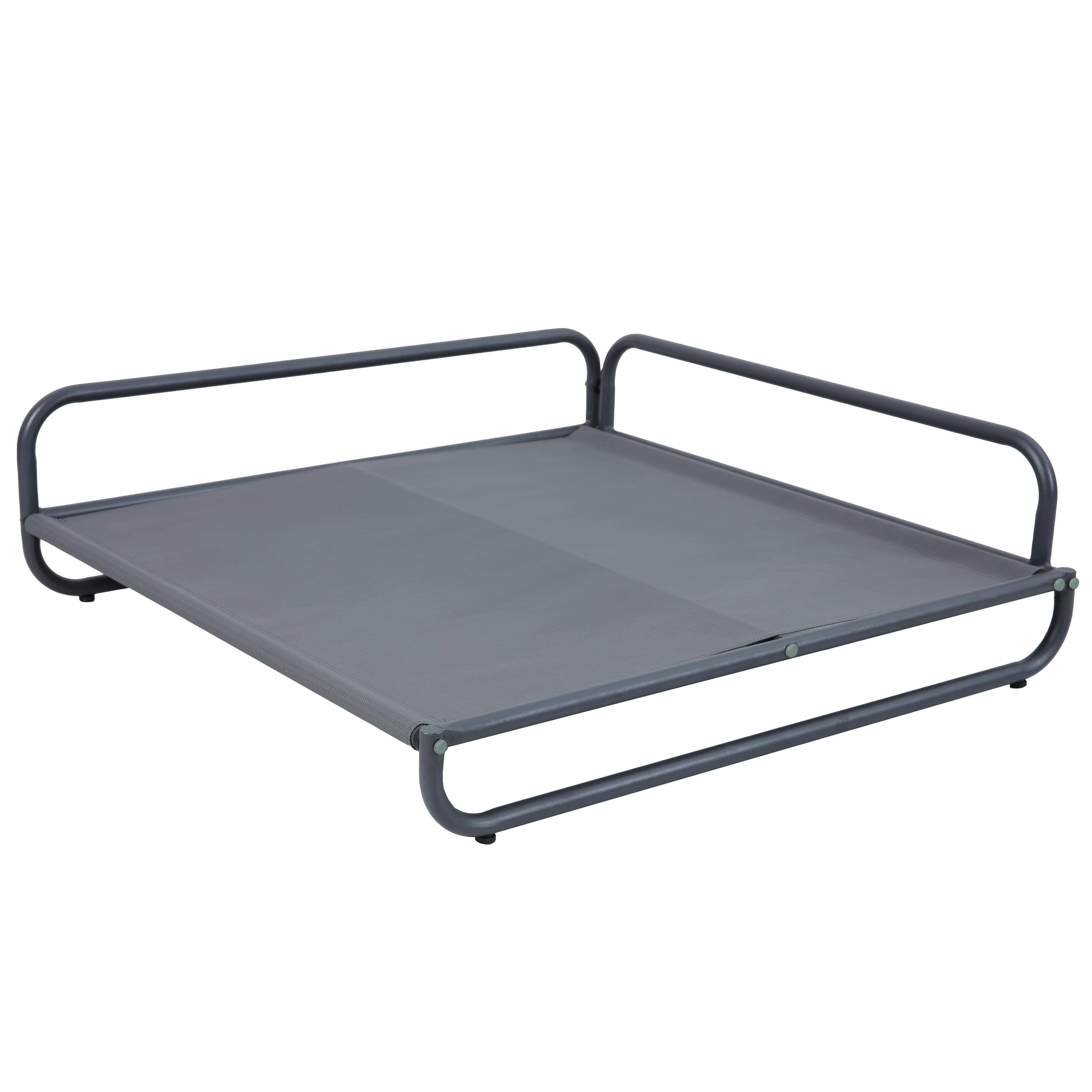 Oviala - Structure pour fauteuil d'angle de salon de jardin modulable gris Mixi - Oviala - Image 2