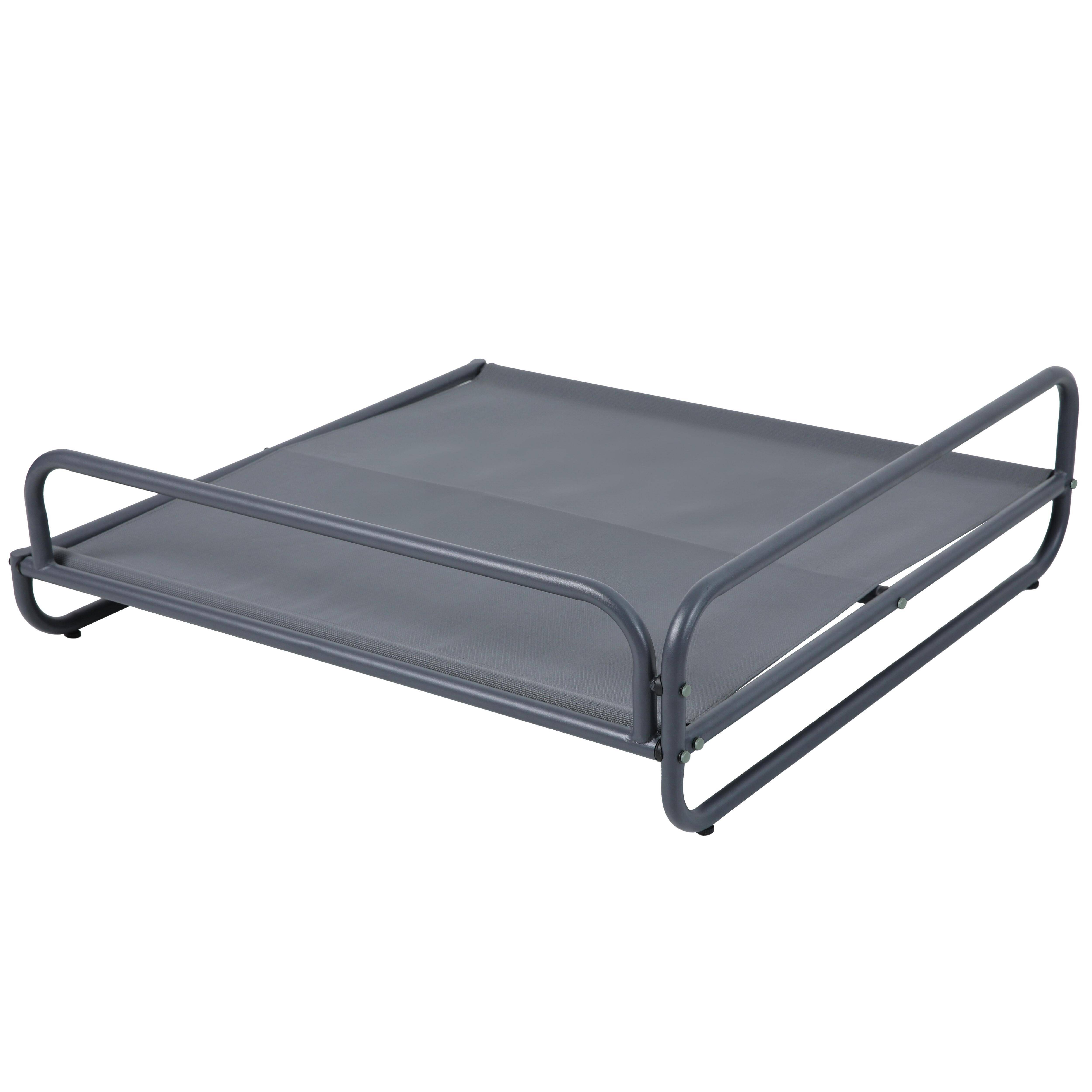 Oviala - Structure pour fauteuil d'angle de salon de jardin modulable gris Mixi - Oviala - Image 1