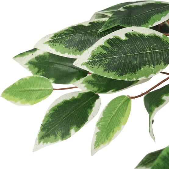 Ficus artificiel bois et fibre textile vert 180 cm - PANGIVO - Image 3