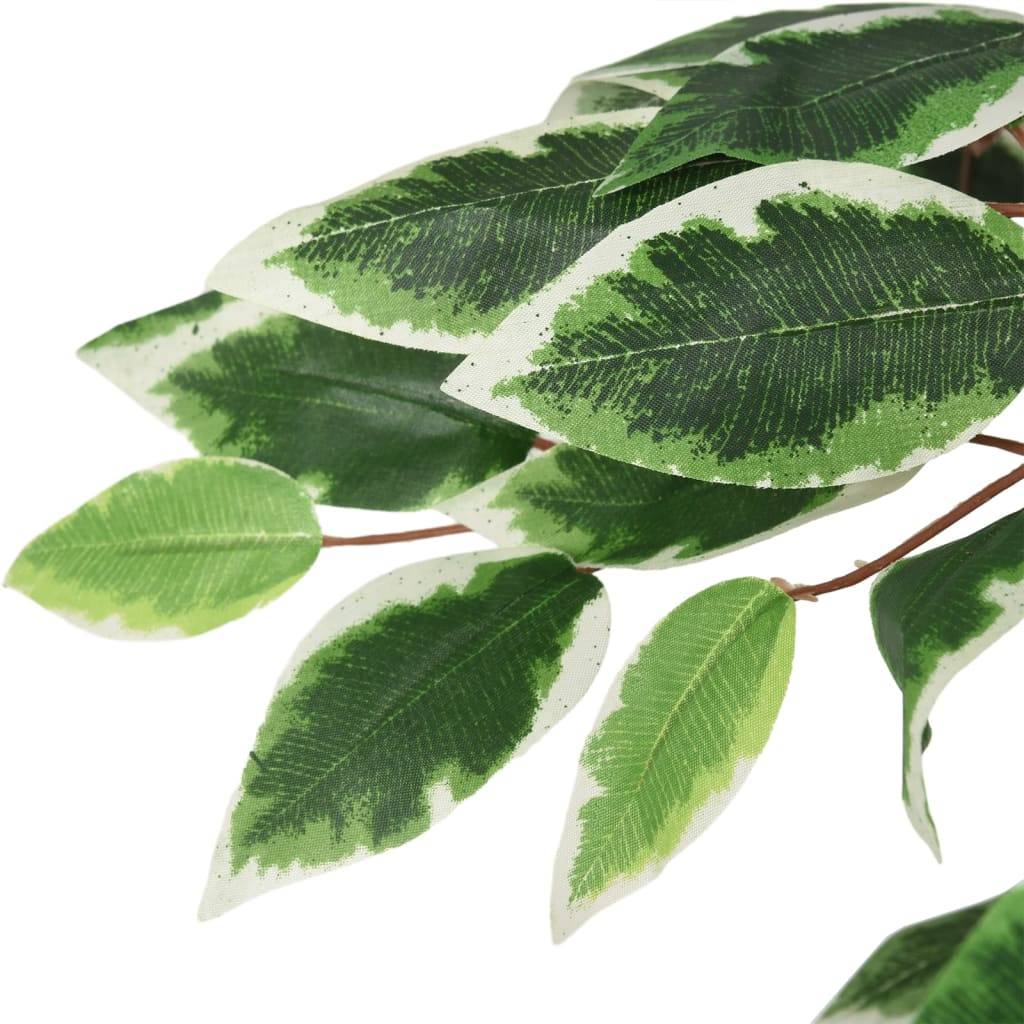 Ficus artificiel bois et fibre textile vert 180 cm - PANGIVO - Image 3