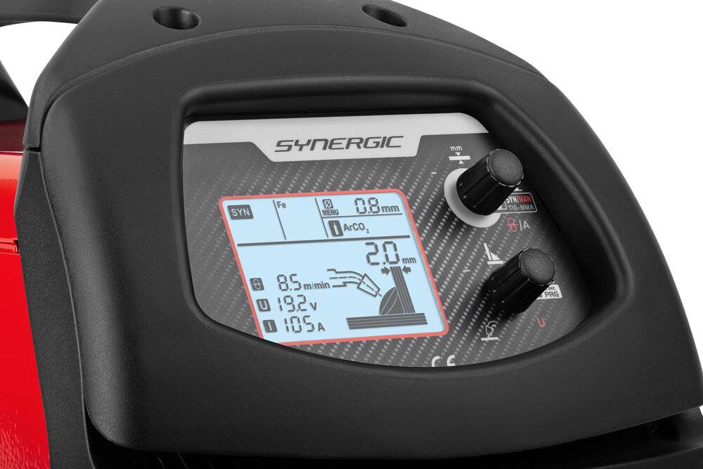 Poste à souder Inverter multi-procédé Technomig 210 Dual Synergic - 230V - TELWIN - 816231 - Image 5
