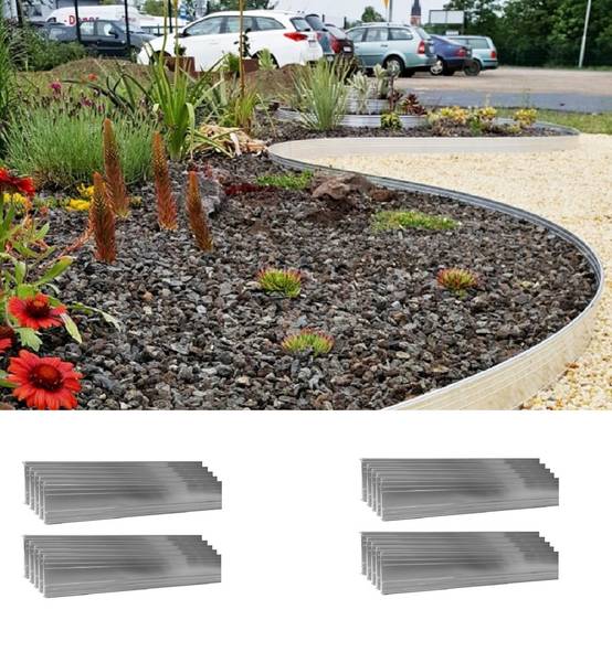 Green-Split - Bordure de Jardin en aluminium ultra solide, Bordure Jardin Hauteur: 24 cm, Longueur: 30 m, Green-split - Image 3