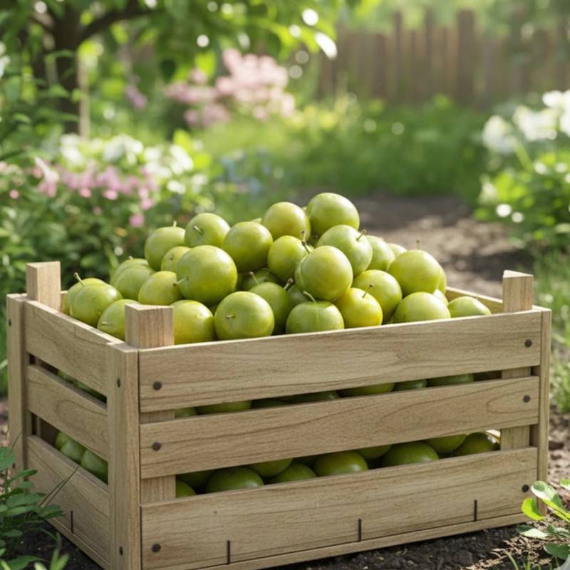 Prunier Reine Claude D'Oullins - Bon rendement - Pot de 10L - Gobelet 2 ans - 120/150 cm - De 3,00 m à 5,00 m - Image 2