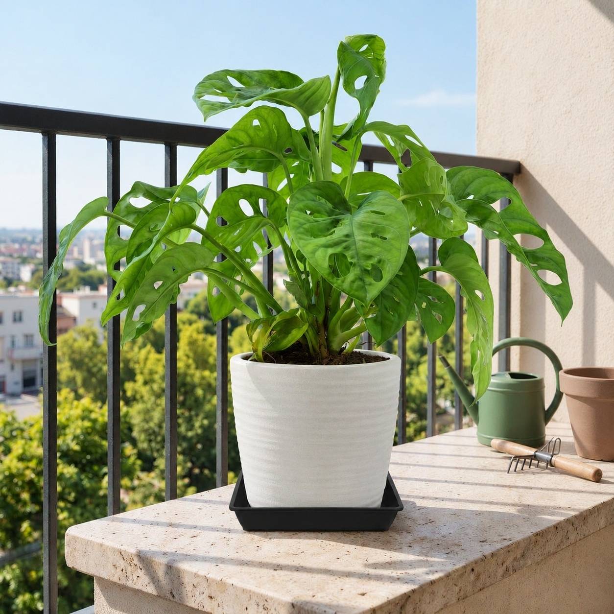 Lot de 10 Soucoupes Carrées Plastique pour Pots de Fleurs - Image 8