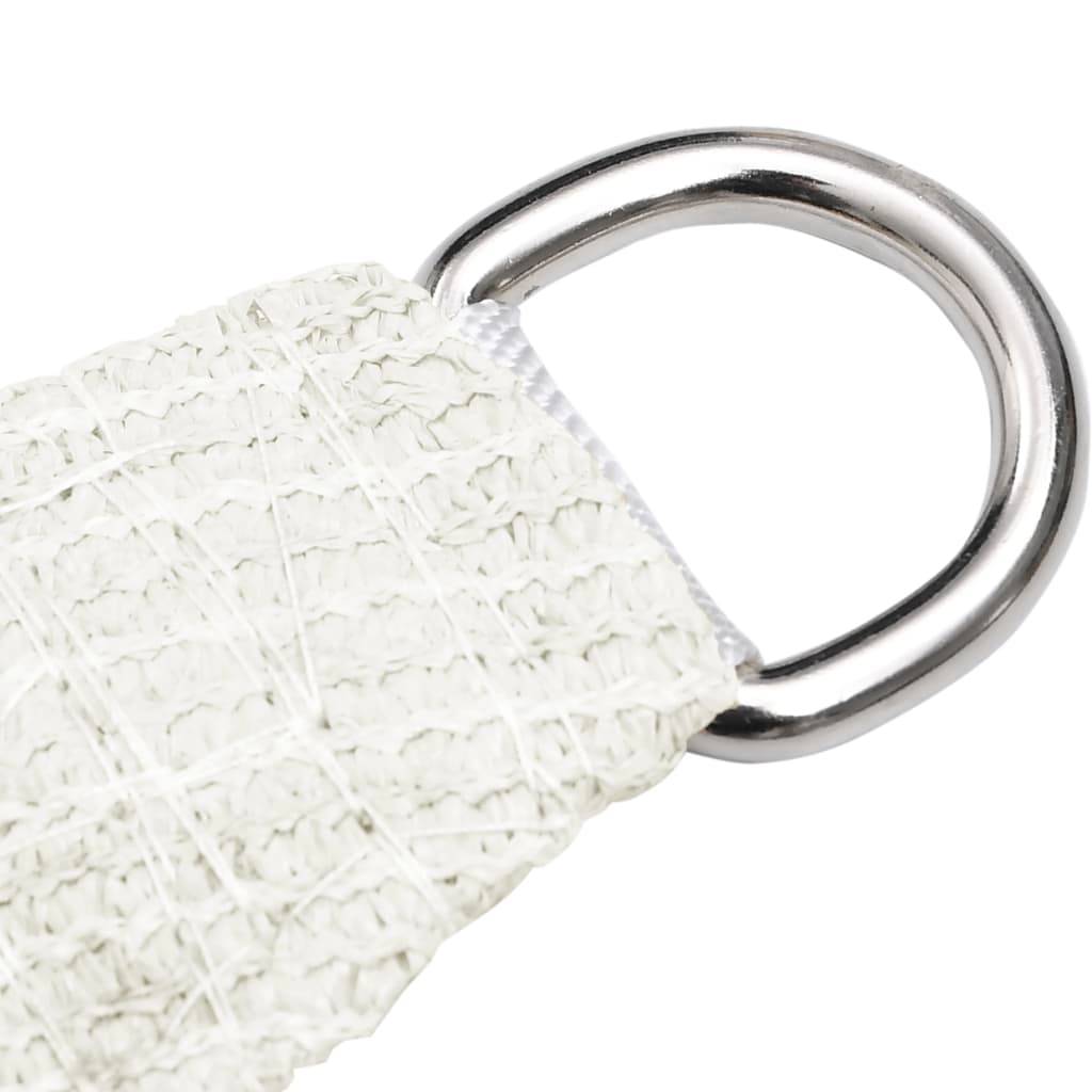 Helloshop26 - Voile toile d'ombrage parasol 160 g/m² PEHD 4,5 x 4,5 m blanc - Image 4