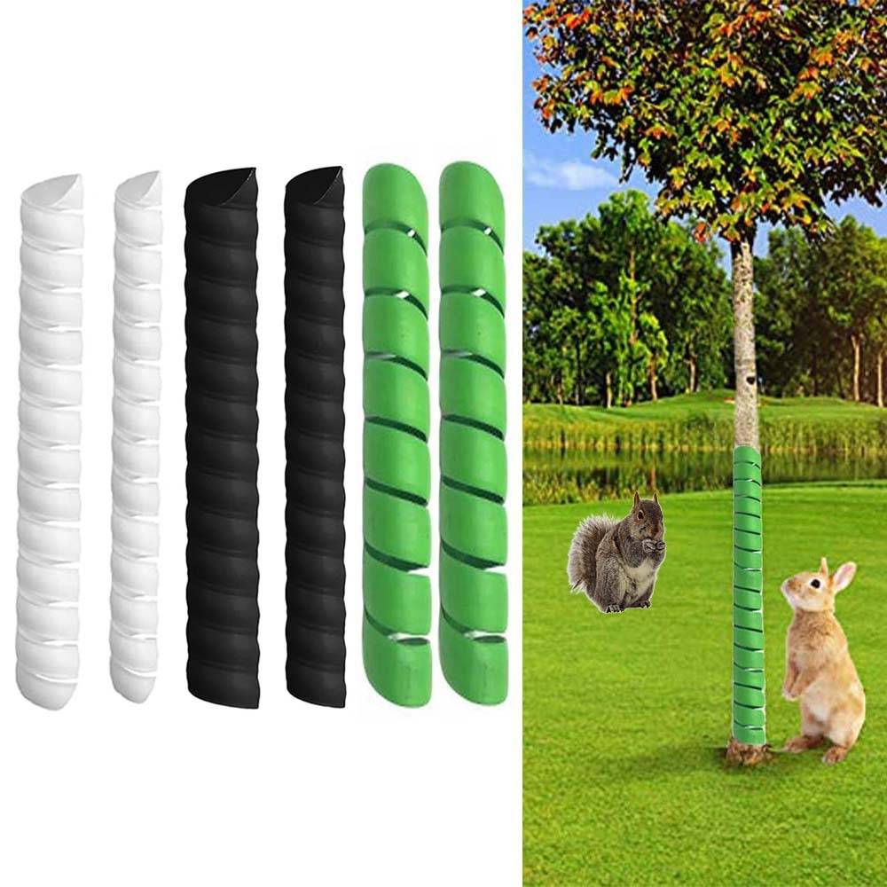 Lot de 4 protecteurs de tronc d'arbre en spirale MCBOSON - Image 3