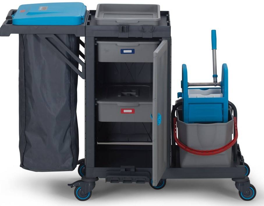 Chariot de Ménage Professionnel Procart 317 - Combisteel - Image 1