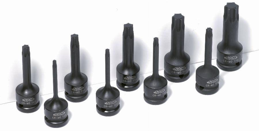 Douille tournevis 1/2 a chocs longue torx taille t60 SAM - NST60 - Image 1