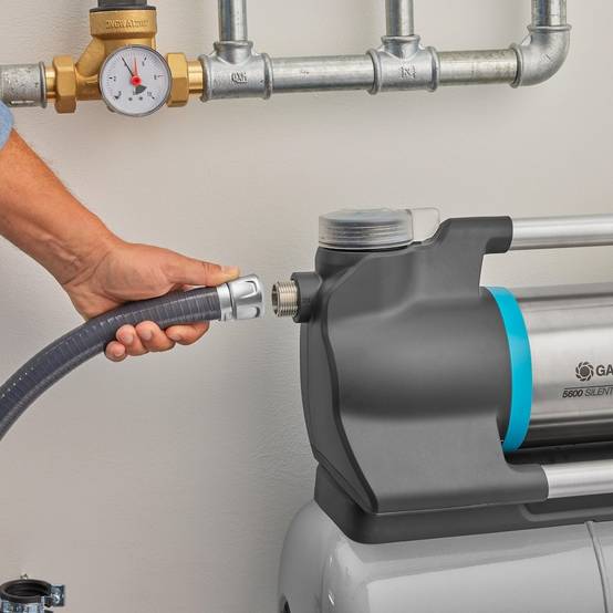 Gardena - Unité d’aspiration 7 m 25 mm (1”) avec filtre inox et clapet anti-retour – Raccord G1” - Image 5