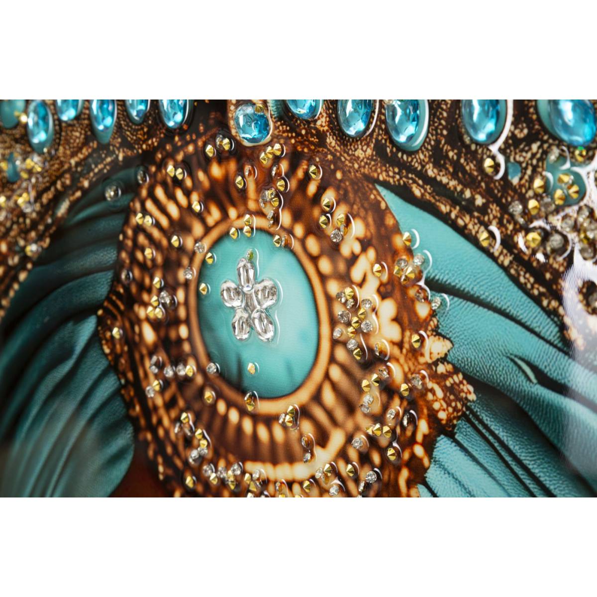 Paris Prix - Tableau Imprimé "Maya II" 50x100cm Multicolore - Image 4
