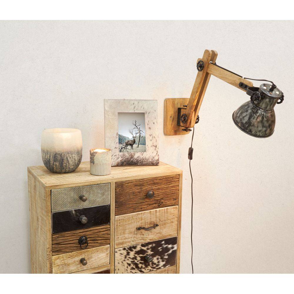 Aubry Gaspard - Commode en manguier et peau de vache - Image 3