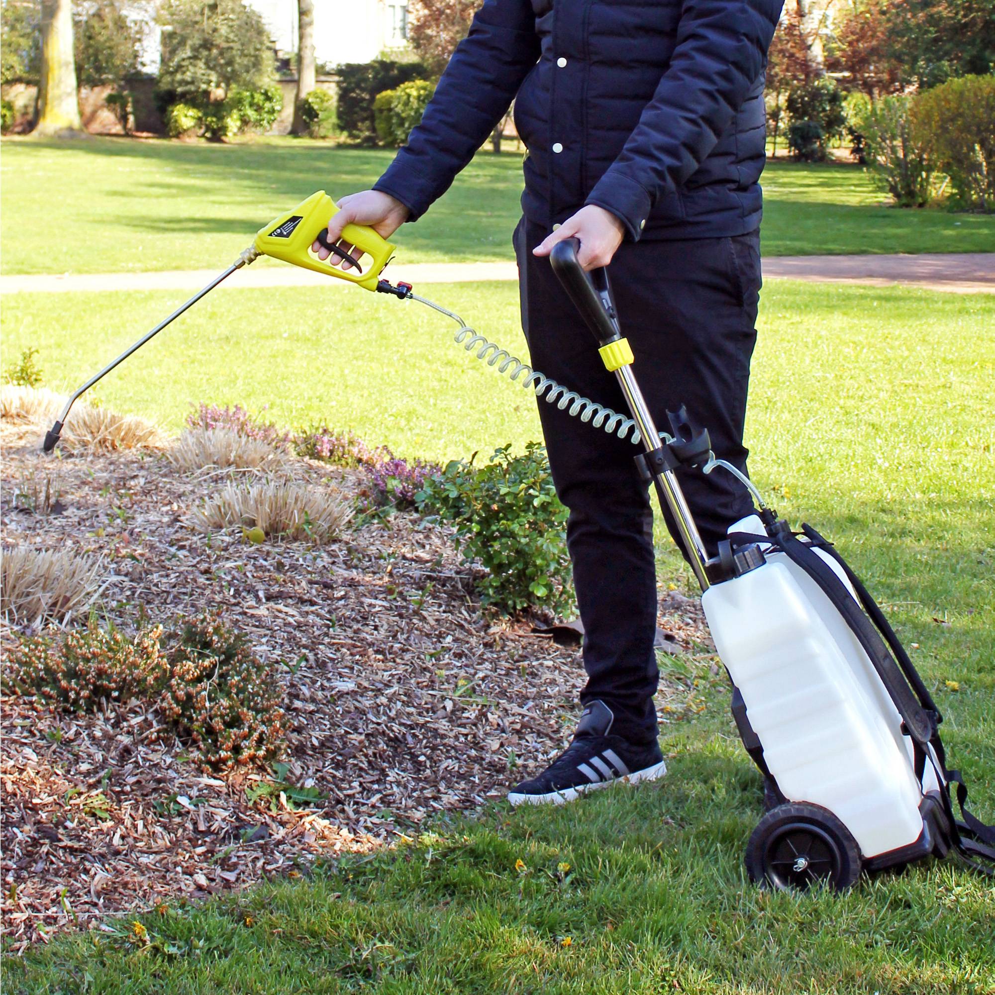 Fishtec - Pulvérisateur Électrique 16 Litres FISHTEC Sur Roulettes Batterie Rechargeable Jardin - Image 5