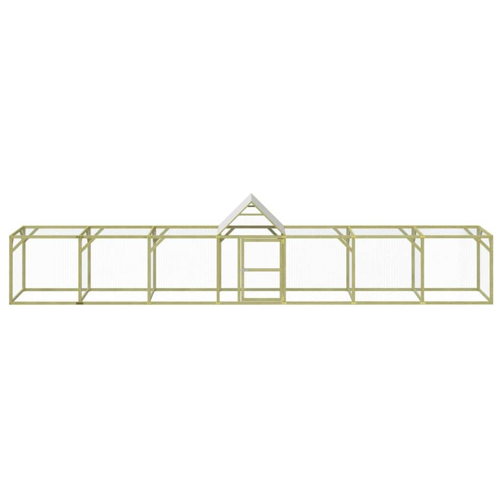 Vidaxl - Poulailler 700x100x150 cm Bois de pin massif imprégné vidaXL 3102984 - Image 4