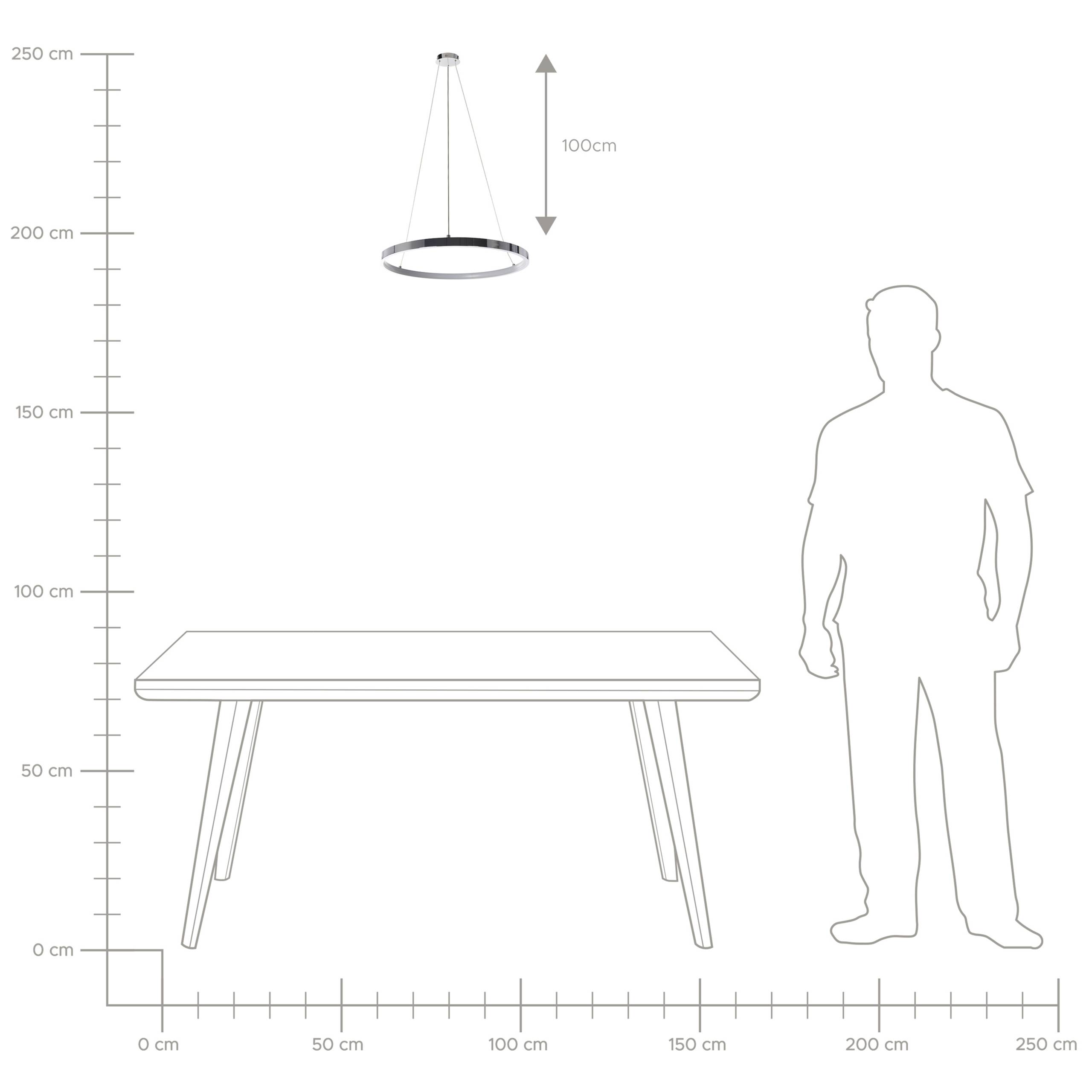 Beliani - Lampe suspension Aluminium Argenté JORDAN - Beliani - Image 7