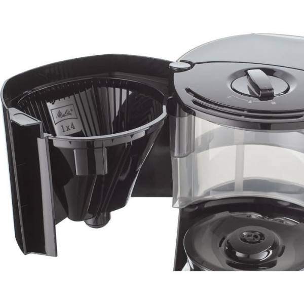 Machine a Cafe - Cafetiere Electrique  filtre MELITTA - Enjoy Top Timer 1017-11 noir - Fonction AromaSelector - Systeme anti-gouttes - Image 4
