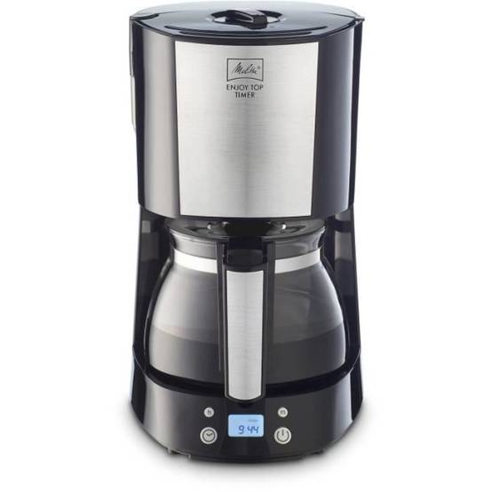 Machine a Cafe - Cafetiere Electrique filtre MELITTA - Enjoy Top Timer 1017-11 noir - Fonction AromaSelector - Systeme anti-gouttes - Image 2