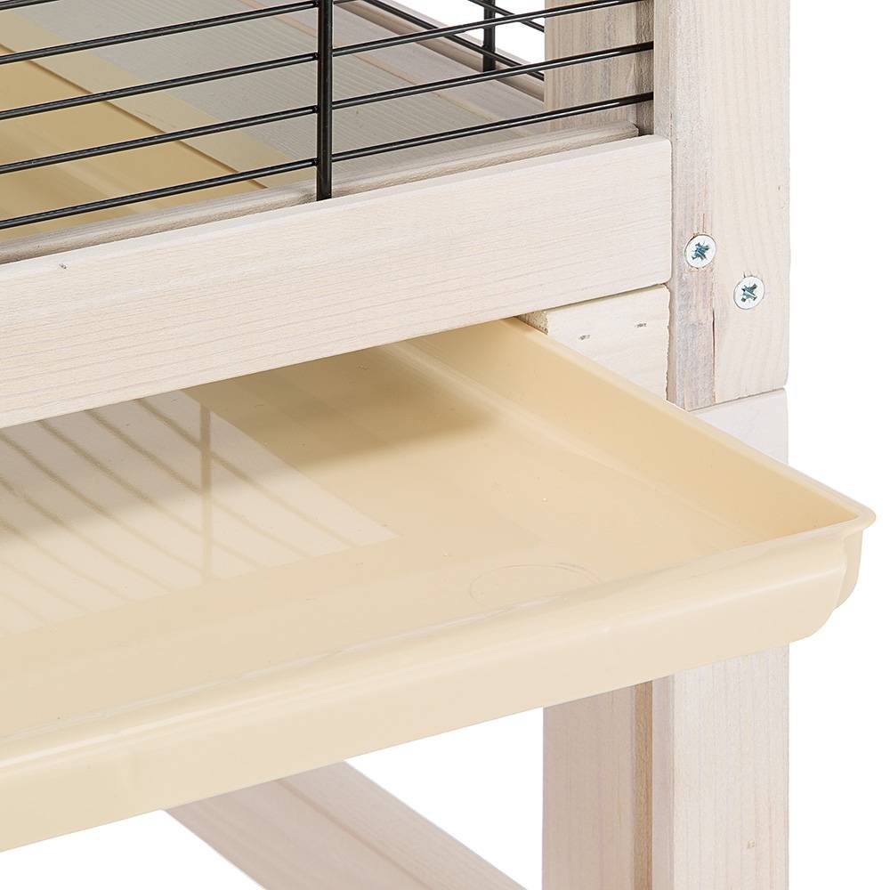 Ferplast - Ferplast Volière pour Oiseaux en bois FSC WILMA, Grande cage pour Canaris Perruches, Petits oiseaux exotiques, Accessoires inclus - Image 4