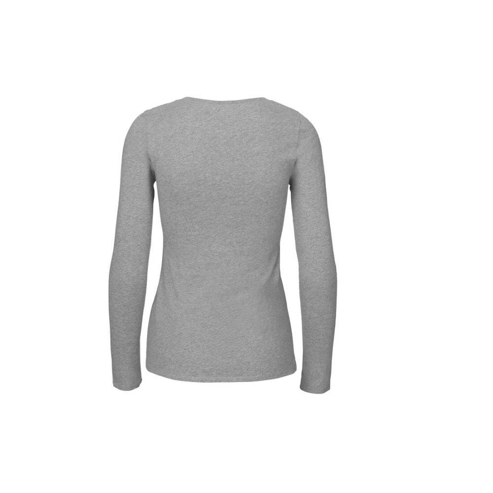T-shirt manches longues FEMME NEUTRAL Gris Clair XXL - Image 2