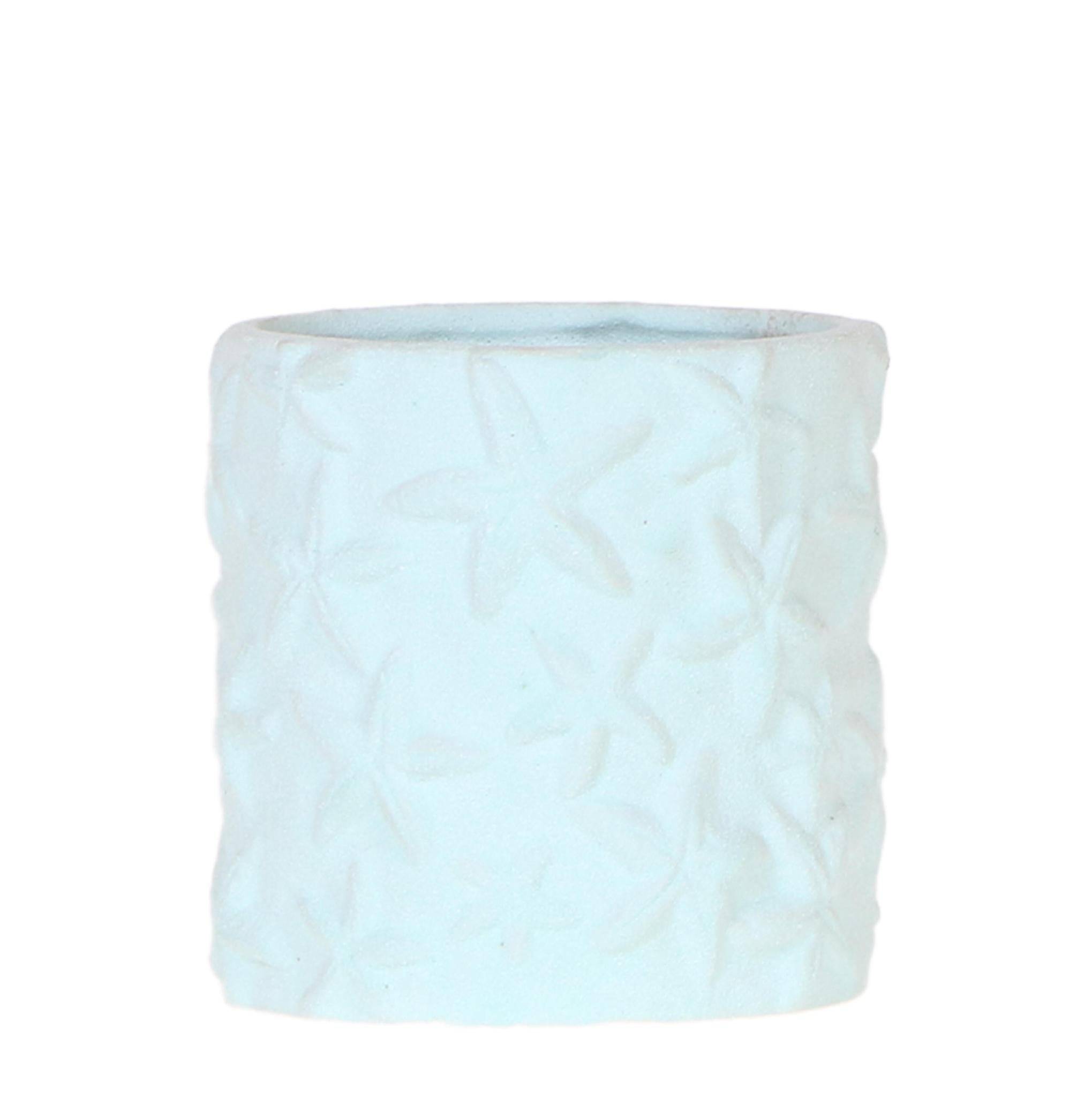 Pot décoratif Étoile de Mer - Bleu - Ø9cm- La Green Touch