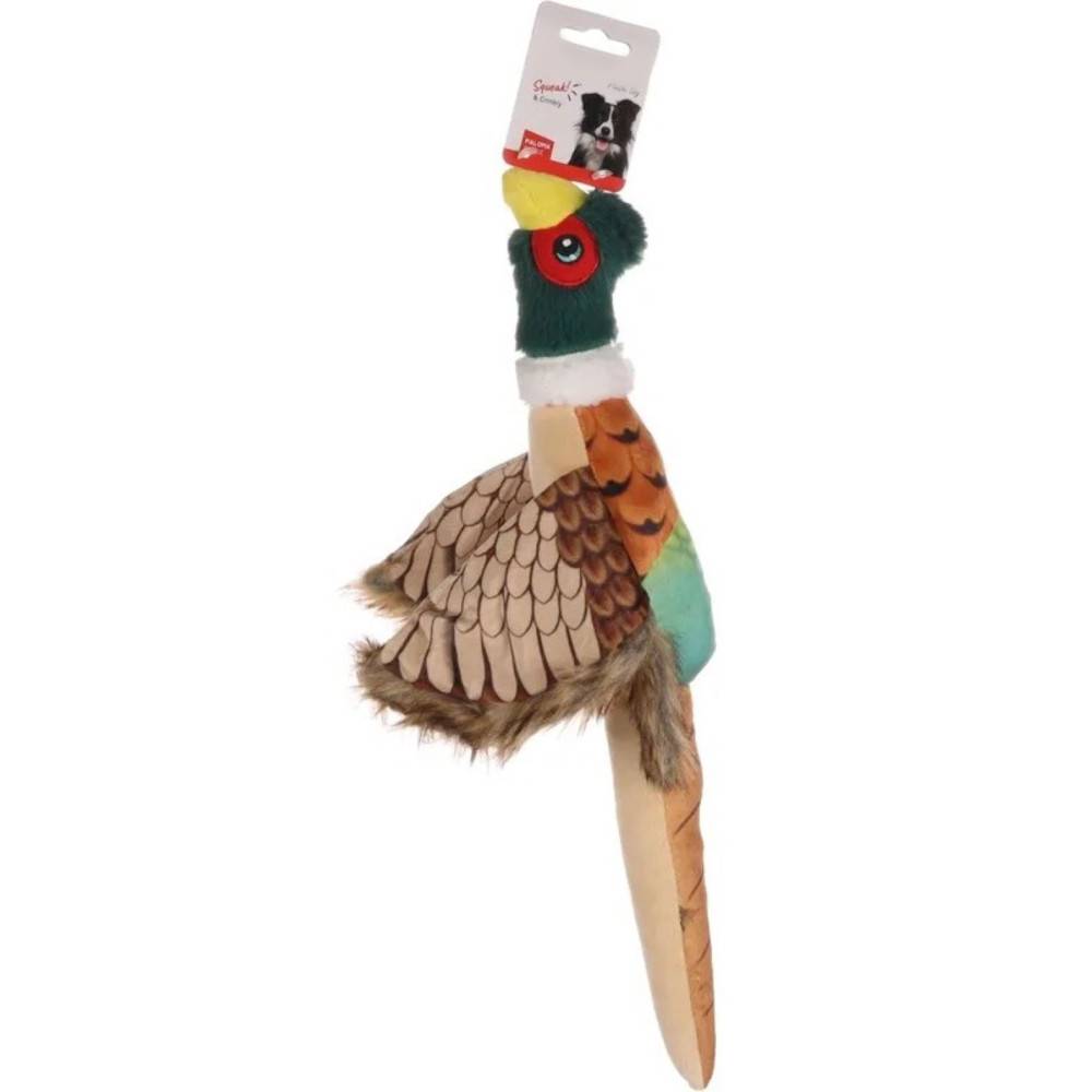 Flamingo - Peluche Faisan Paloma brun 45 cm, pour chien - Image 4
