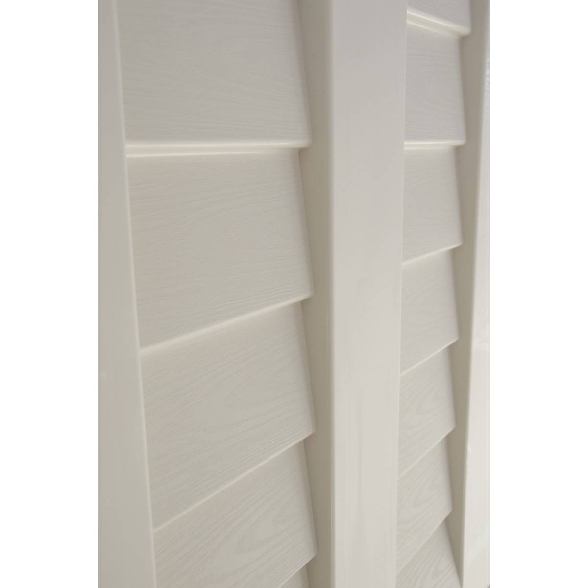 Abri de jardin Extérieur 2 portes Beige 151 x 83 x H200cm Cabanon de jardin avec plancher intégré INTEC - Image 5