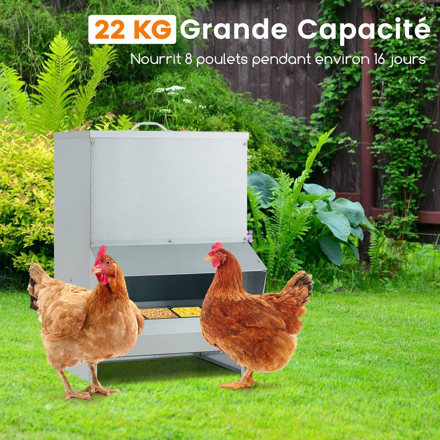 Lot 2 Mangeoires Poules Automatiques En Filet - Jouets Suspendus Pour Volaille Et Coqs