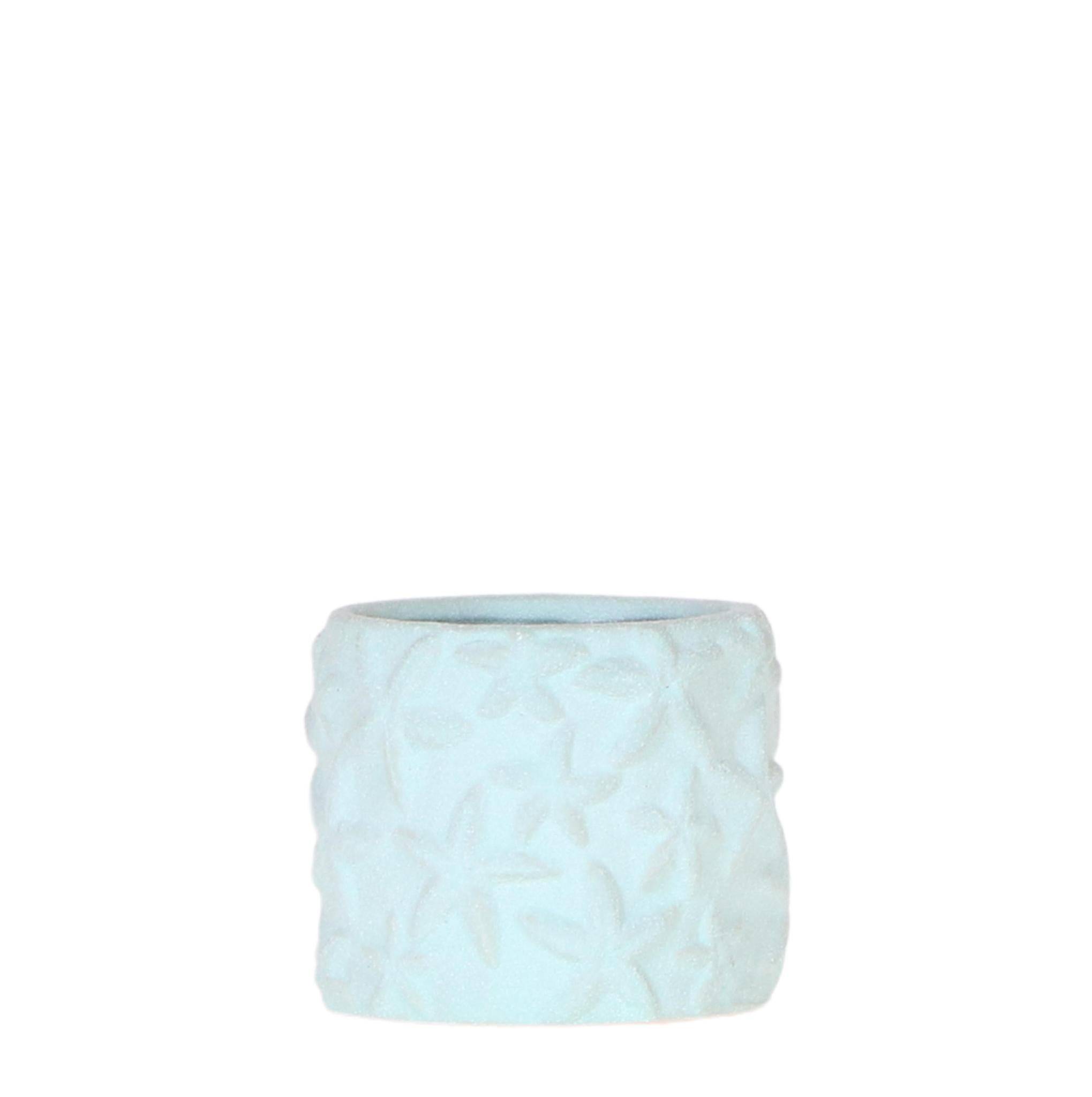 Pot décoratif Étoile de Mer - Bleu - 6 cm- La Green Touch
