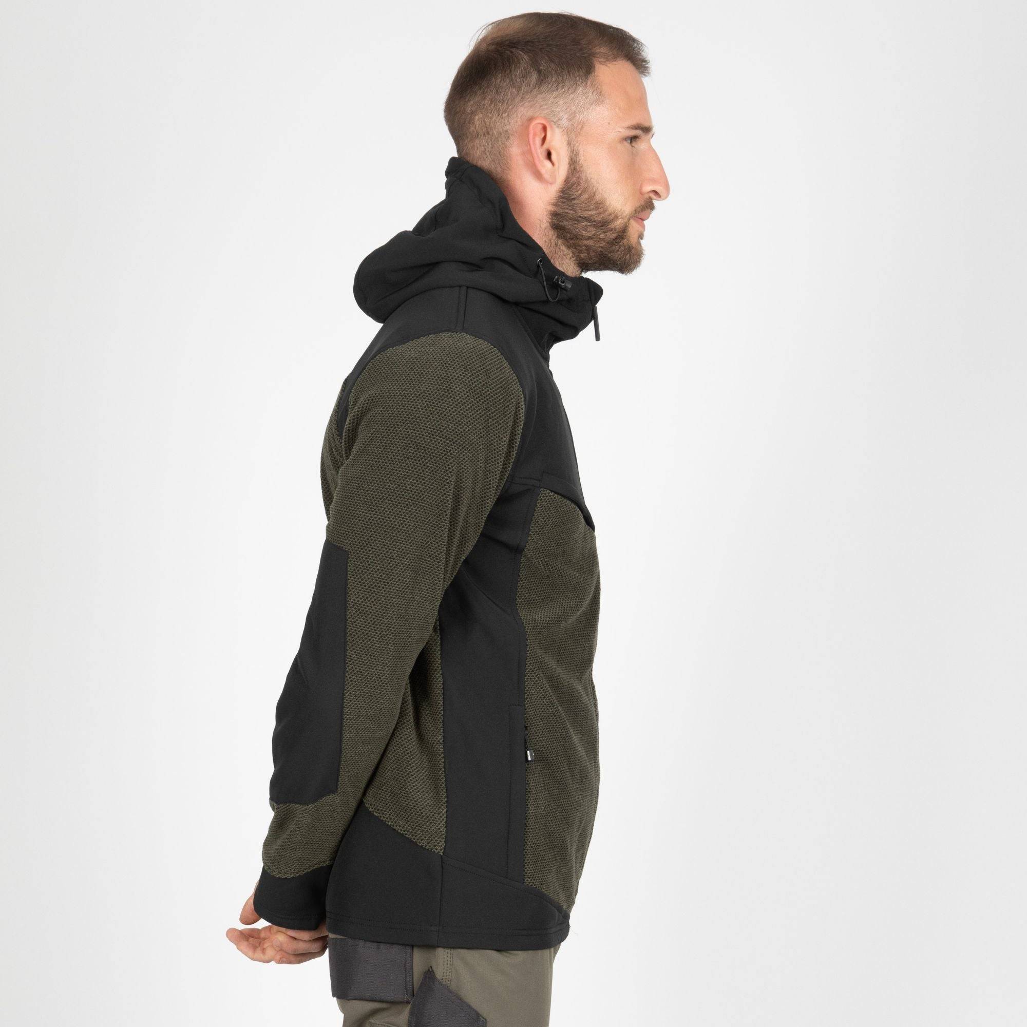 Nineworths - RANDY - GILET DE TRAVAIL - 1065 | Kaki - Image 4