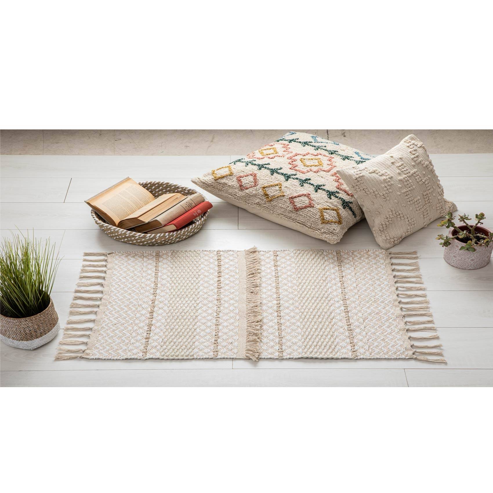 Atmosphera - Tapis en coton et lurex cuivré - ATMOSPHERA - Image 3