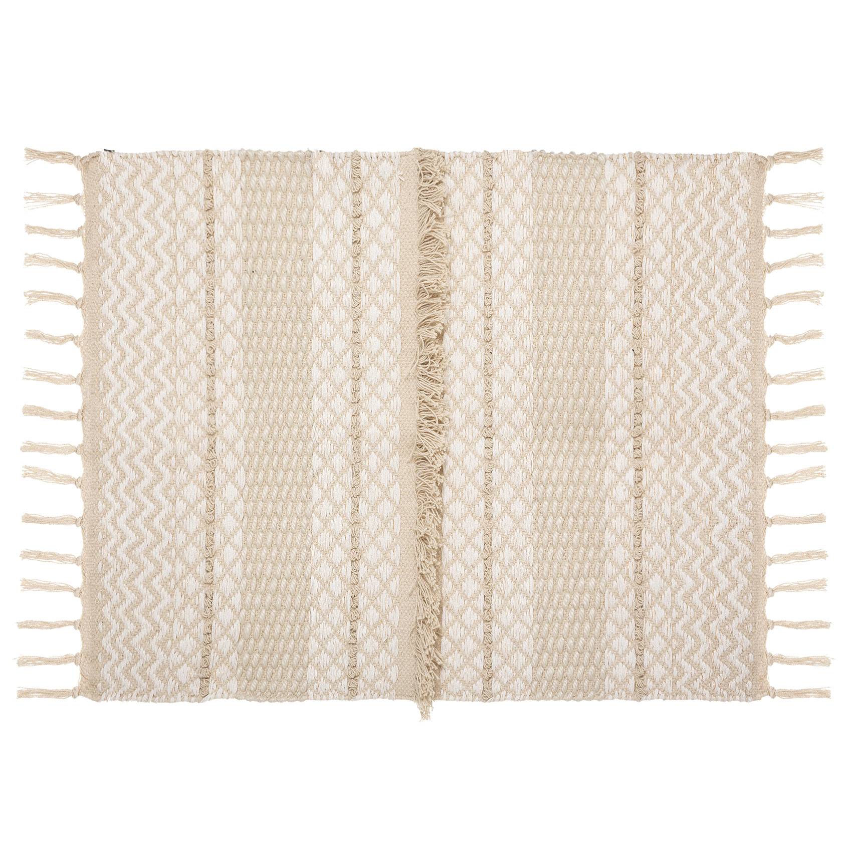 Atmosphera - Tapis en coton et lurex cuivré - ATMOSPHERA - Image 1