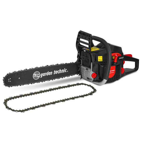 Elem Garden Technic - Tronçonneuse thermique 58CC - guide 50cm livrée avec 2 chaînes - Elem Garden - Image 1