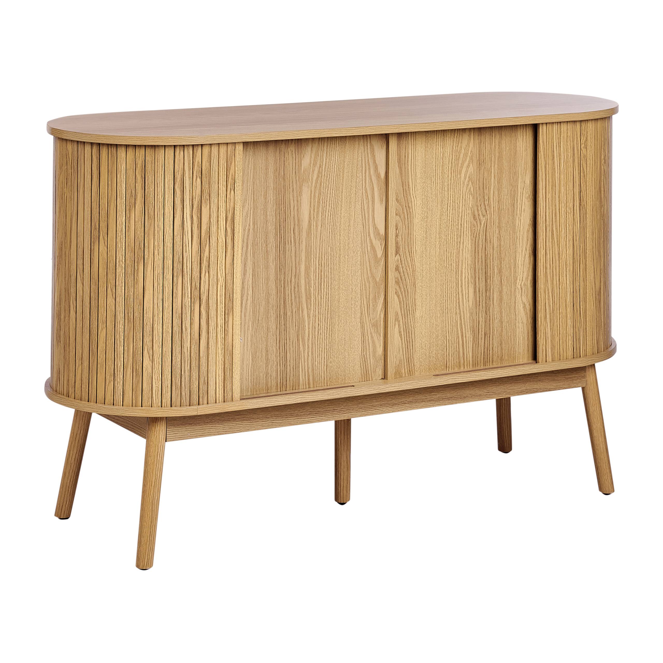 Beliani - Commode MDF Marron SELAH - 120x40x75- Beliani - Image 5