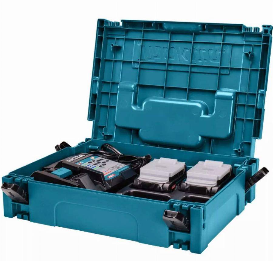 Makita - Makita 40V Li-ion MAX Set de démarrage - 2 batteries 2,5 ah - Mbox - 191V27-4 - Image 3