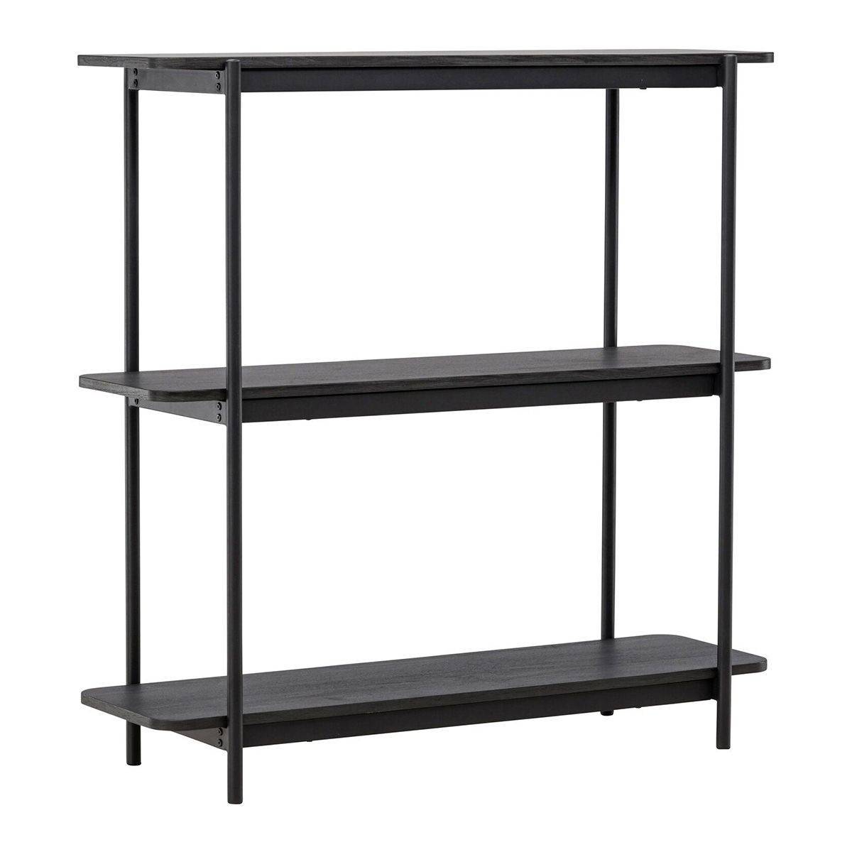 Étagère 3 Niveaux "Heim" 120cm Noir - Image 1