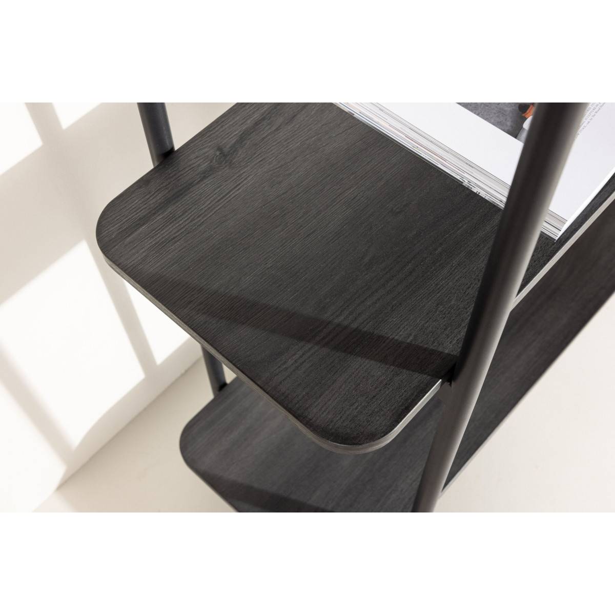 Étagère 3 Niveaux "Heim" 120cm Noir - Image 7