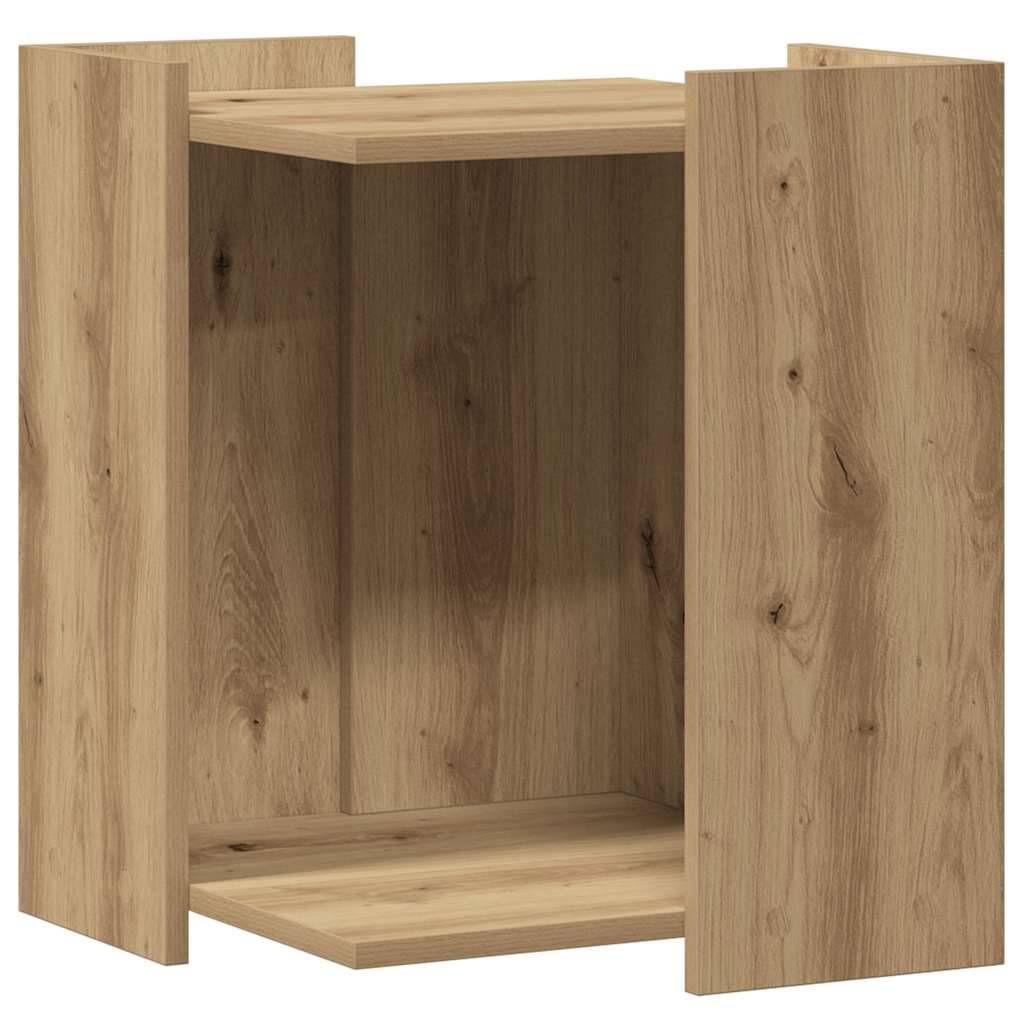 Prolenta Premium - Meuble à litière pour chat bois marron  42 x 42 x 51 cm  - Prolenta premium p335.8 - Image 1