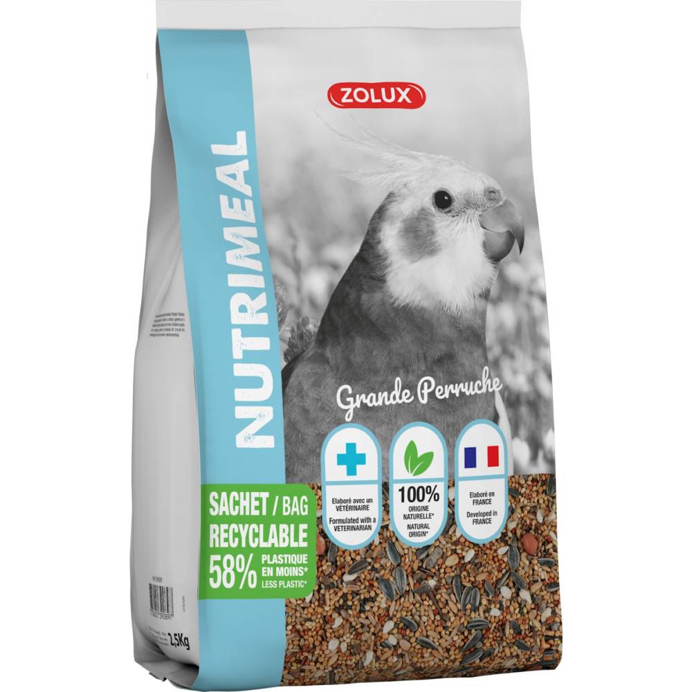 Zolux - Graines grandes perruches nutrimeal 2.5Kg - Image 4