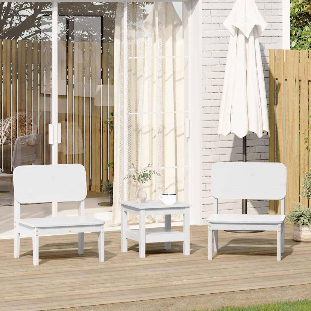 Prolenta Premium - Chaises de jardin bois blanc 60 x 52,5 x 72 cm - Prolenta premium p381.3 - Image 2