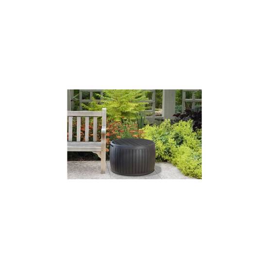 Keter - Coffre de jardin Circawood - 132 L - Gris - Image 7