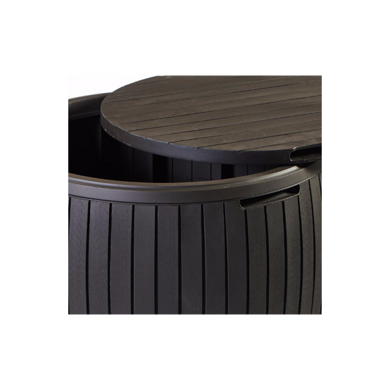Keter - Coffre de jardin Circawood - 132 L - Gris - Image 2