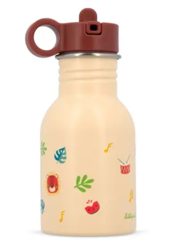 Vaisselle enfant Lilliputiens Jack le lion gourde 400ml