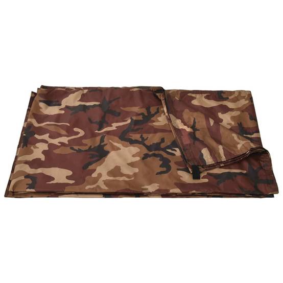 Bâche d'extérieur 4x4 m camouflage - Image 5