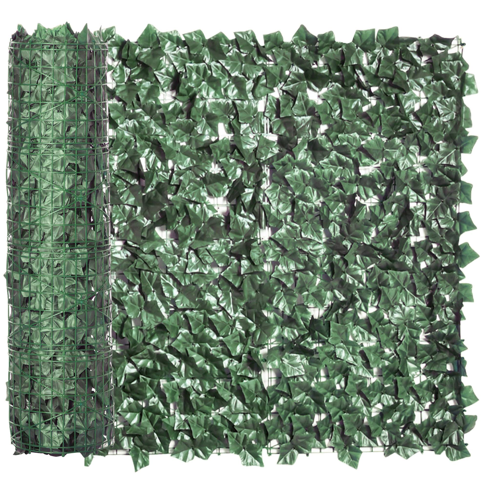 ComfortXL - Haie Artificielle Brise-Vue Rouleau 300x100cm Occultant Jardin Balcon Terrasse - ComfortXL Outdoor Living - Image 2