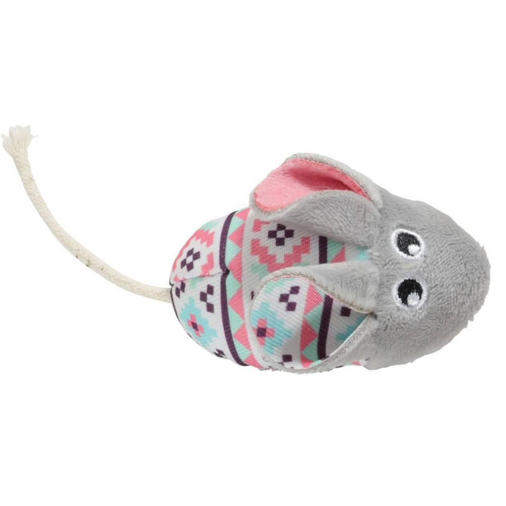Zolux - Souris grise Kali. 14 x 5 x 3 cm. avec catnip. Jouet chat - Image 3