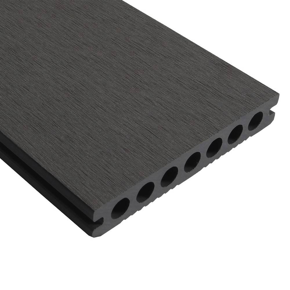 Kit Terrasse ATLANTA 15m² - 46 Lames de Terrasse (220 x 14.5 x 2.25 cm) - Anthracite - Garantie 15 ans - Fixation par Clips - Image 3