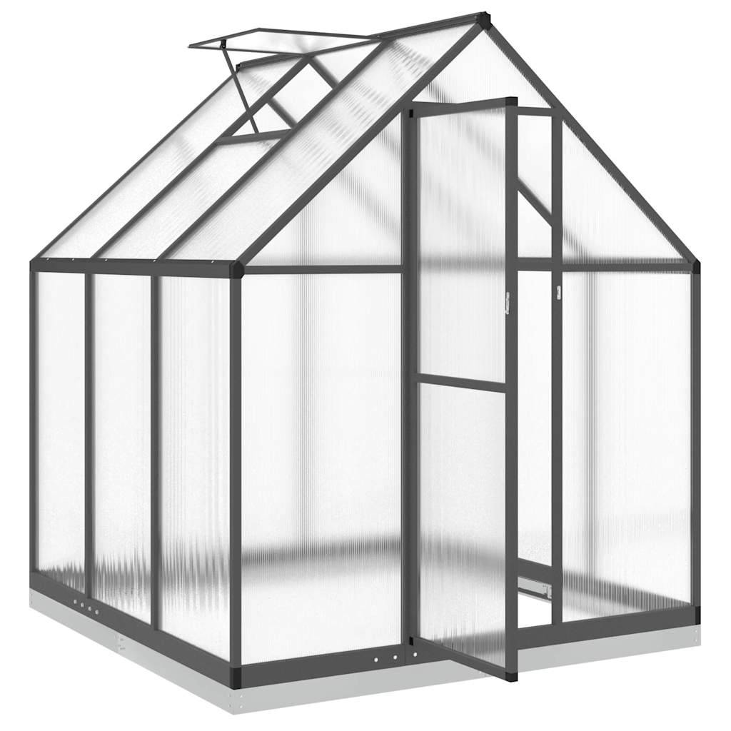 PANGIVO - Serre aluminium anthracite 169 x 169 x 202 cm - PANGIVO - Image 6